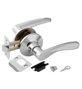 Ручка защелка DK620 CP-PS (6020 CP-P) (без фик.) хром