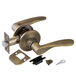 Ручка защелка DK620 MAB-PS (6020 MAB-P) (без фик.) мат. бронза