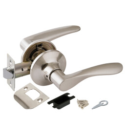 Ручка защелка DK620 SN-PS (6020 SN-P) (без фик.) мат. никель