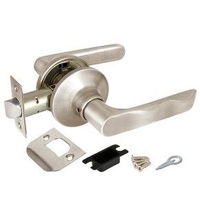 Ручка защелка DK624 SN-PS (6024 SN-P) (без фик.) мат. никель