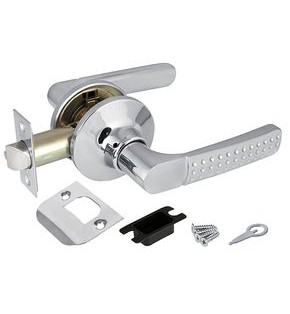 Ручка защелка DK626 CP-PS (6026 CP-P) (без фик.) хром