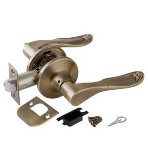 Ручка защелка DK630 AB-PS (6030 AB-P) (без фик.) бронза