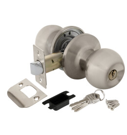 Ручка защелка DK672 SN-ET (6072 SN-E) (кл./фик.) мат. никель