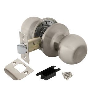 Ручка защелка DK672 SN-PS (6072 SN-P) (без фик.) мат. никель