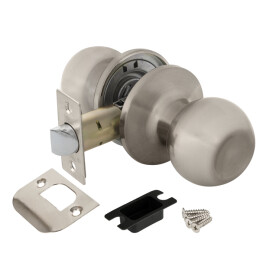 Ручка защелка DK672 SN-PS (6072 SN-P) (без фик.) мат. никель