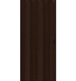 Дверь межкомнатная ДСК 007 Винил Венге, глухая, кромка обычная, гармошка
