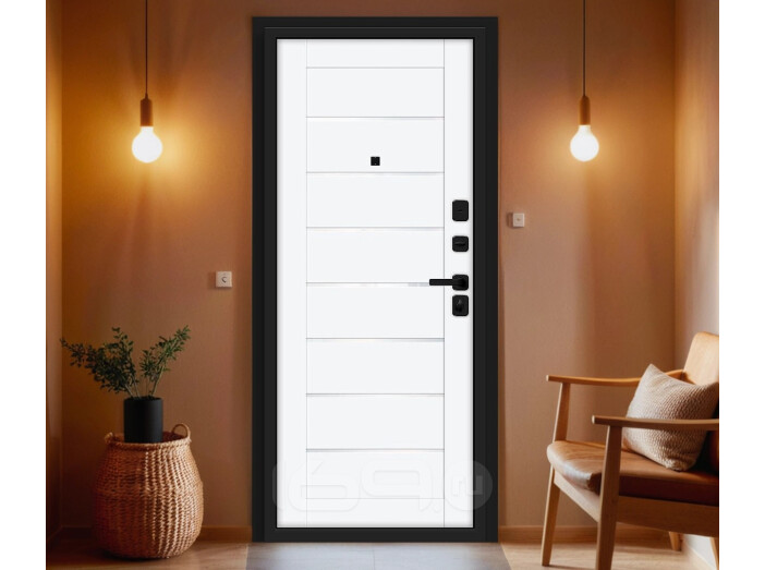 ДC Bravo Прайм/SBlack Black Shell/White Silk 205*96 Левая