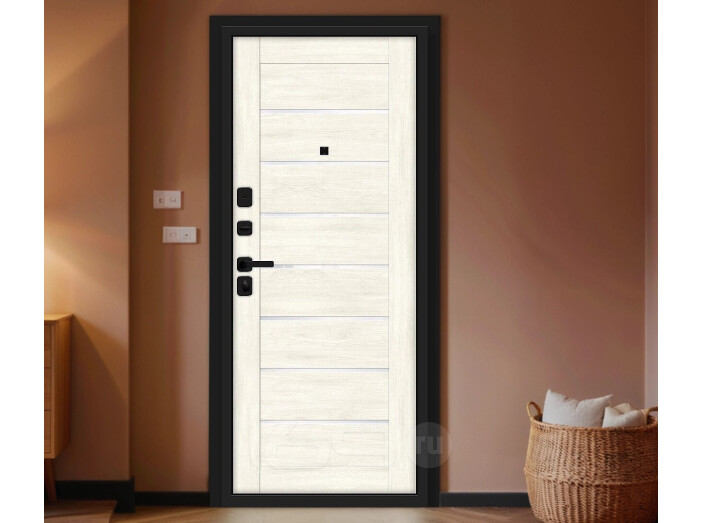 ДC Bravo Прайм/SBlack Graphite Shell/Nordic Oak 205*86 Левая