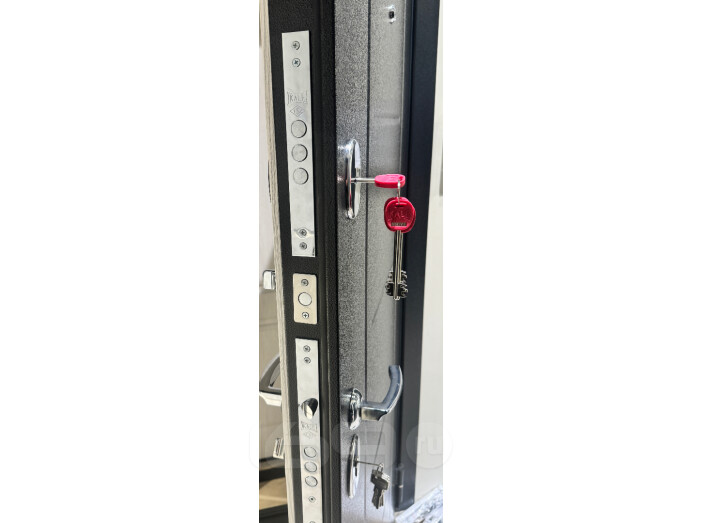 ДC Bravo R-2 Борн (117/М22) Bianco Veralinga BL/Букле черное 205*86 Левая