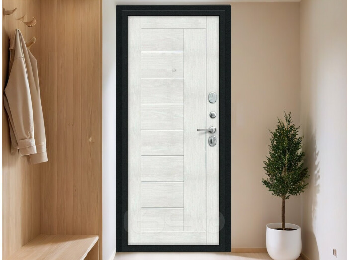 ДC Bravo R-2 Проф (109/П29) Bianco Veralinga WW/Букле черное 205*96 Правая