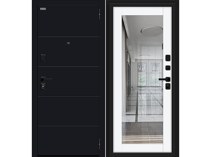 ДC Bravo R-3 Флэт/SBlack Black Shell/White Silk 205*86 Левая