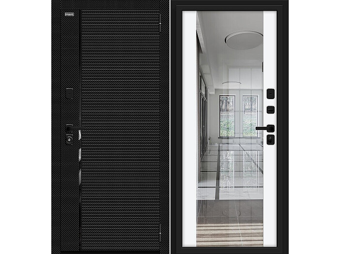 ДC Bravo R-3 Лайнер/SBlack Black Carbon/White Silk 205*86 Правая