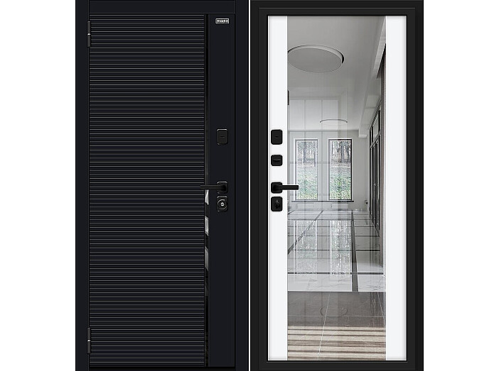 ДC Bravo R-3 Лайнер/SBlack Black Shell/White Silk 205*96 Левая