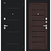 tumb 1 - ДC Bravo Техно/BChrome Букле черное/Wenge Melinga 205*86 Правая