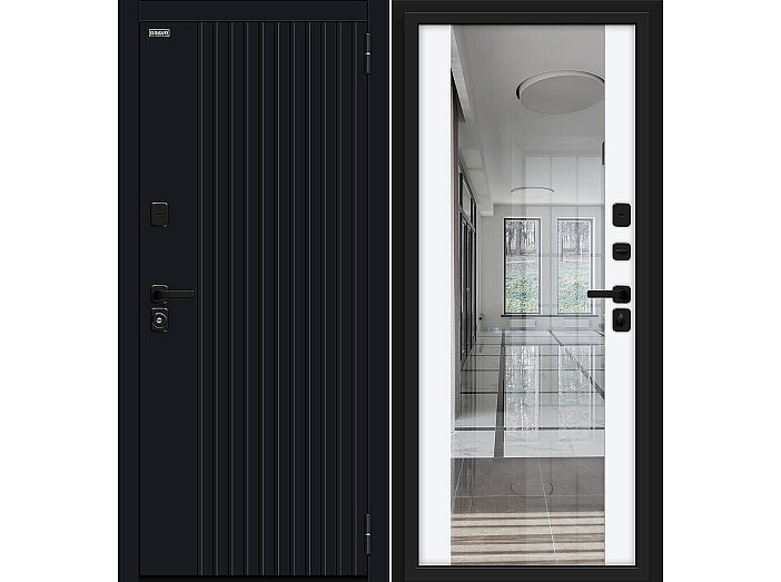 ДC Вижн/SBlack Black Shell/White Silk 205*86 Правая