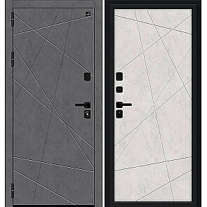 Дверь входная Граффити-5/5 Slate Art/Look Art, 2 замка