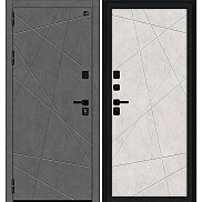 Дверь входная Граффити-5/5 Slate Art/Look Art, 2 замка