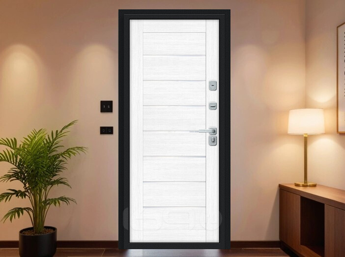 ДC Bravo Thermo-2 Техно Декор-2 (122/Б22) Snow Melinga WW/Букле черное/RBCE 205*86 Правая