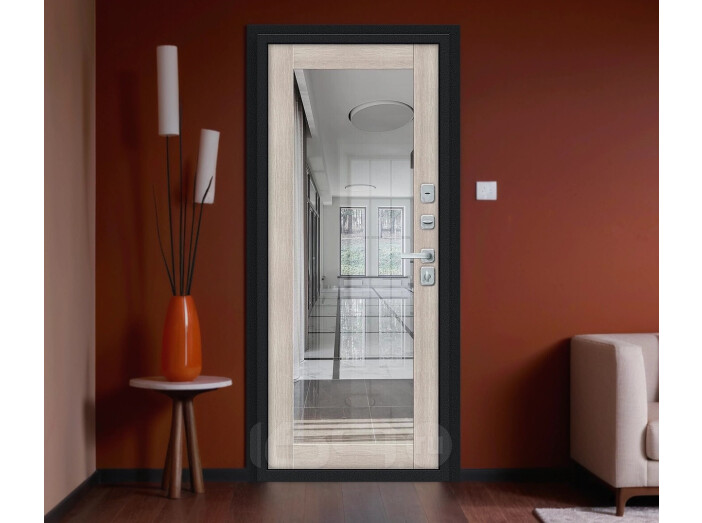 ДC Bravo Thermo Флэш МФ/BChrome Букле черное/Cappuccino Melinga 205*96 Левая