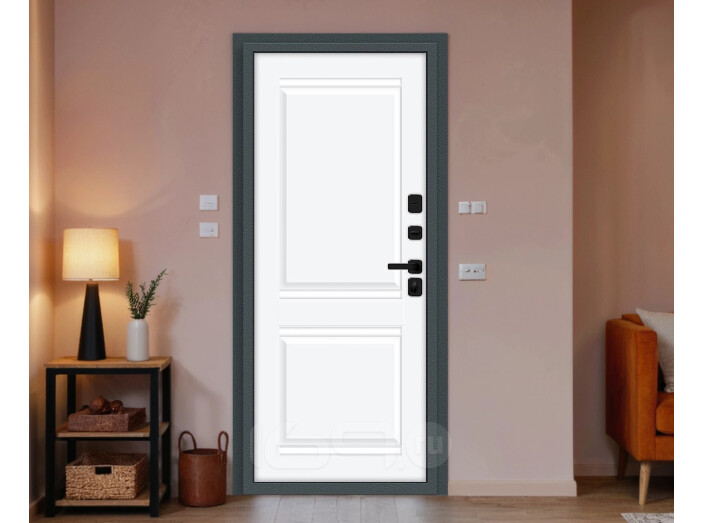 ДC Bravo Thermo Некст МФ/SBlack Старк антрацит/White Silk 205*96 Правая