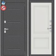 Дверь входная металлическая «Porta T2 104/К42» Антик Серебро/Alaska