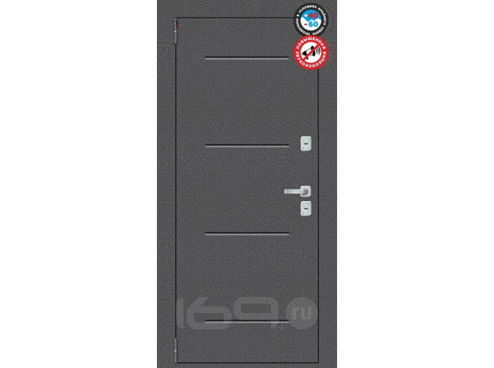 ДС Porta T2 104/К42 Nardo Grey/Антик Серебро 205*88 Левая