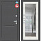 ДС Porta T2 104/П15 Bianco Veralinga R/Антик Серебро 205*88 Левая