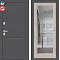 ДС Porta T2 104/П15 Cappuccino Veralinga R/Антик Серебро 205*88 Левая