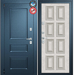 Дверь входная Porta T4 403/К18 с терморазрывом Букле Мирана/Silk Road, 2 замка, с ночной задвижкой