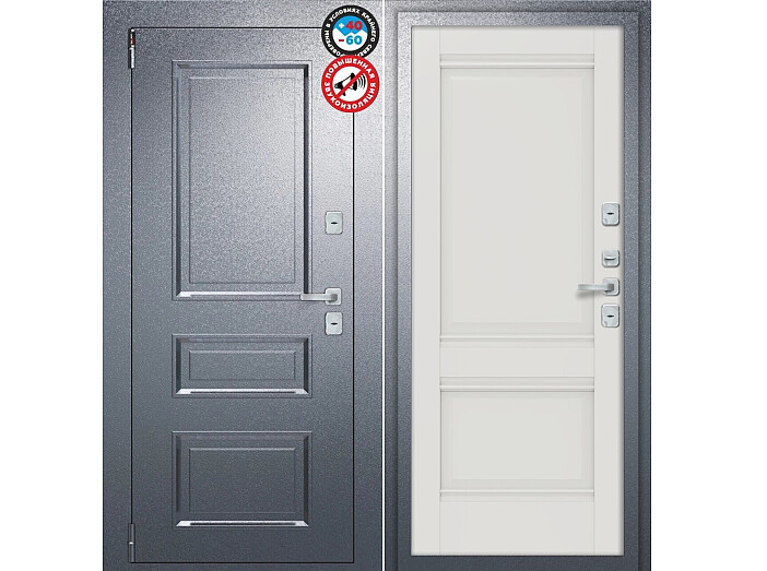 ДС Porta T4 403/К42 Alaska/Букле Графит 205*88 Левая