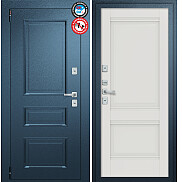Дверь входная Porta T4 403/К42 с терморазрывом Букле Мирана/Alaska, 2 замка, с ночной задвижкой