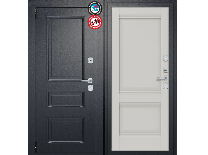 ДС Porta T4 403/К42 Nardo Grey/Букле Черный 205*88 Левая ДС Porta T4 403/К42 Nardo Grey/Букле Черный 205*88 Левая