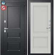 Дверь входная металлическая «Porta T4 403/К42» Букле Черный/Nardo Grey
