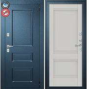 Дверь входная Porta T4 403/К42 с терморазрывом Букле Мирана/Nardo Grey, 2 замка, с ночной задвижкой