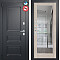 ДС Porta T4 403/П15 Cappuccino Veralinga R/Букле Черный 205*98 Левая