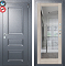 ДС Porta T4 403/П15 Cappuccino Veralinga R/Букле Графит 205*88 Правая