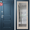 ДС Porta T4 403/П15 Cappuccino Veralinga R/Букле Мирана 205*88 Правая