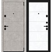 Дверь входная металлическая «Porta M-3P 4.4» Grey Art/Snow Art