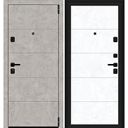Дверь входная Porta M-3P 4.4 Grey Art/Snow Art, 2 замка, с ночной задвижкой