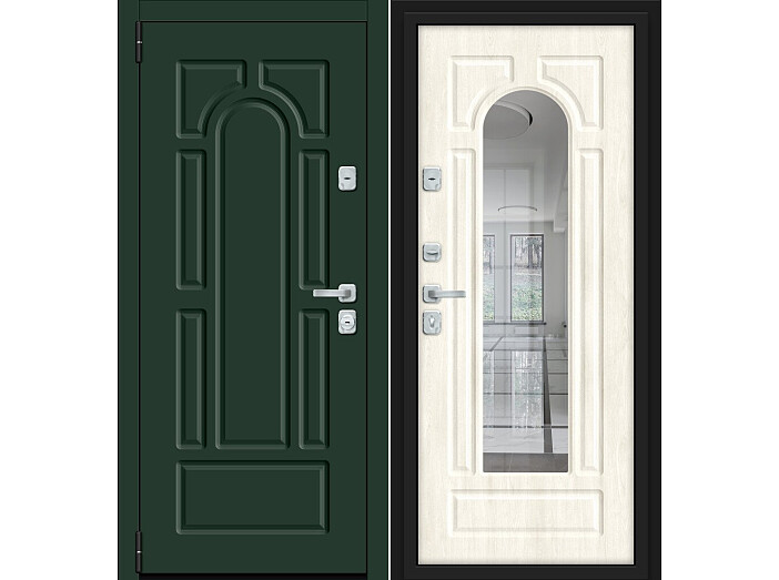 ДС Porta M-3P 55/56 Green Stark/Nordic Oak R/Лунный камень 205*88 Левая