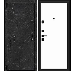 Дверь входная Porta M-3P П50/50 Black Stone/Silky Way, 2 замка, с ночной задвижкой