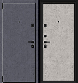 Дверь входная Porta M-3P П50/50 Graphite Art/Grey Art, 2 замка