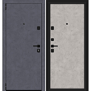 Дверь входная Porta M-3P П50/50 Graphite Art/Grey Art, 2 замка