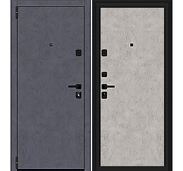 Дверь входная Porta M-3P П50/50 Graphite Art/Grey Art, 2 замка, с ночной задвижкой