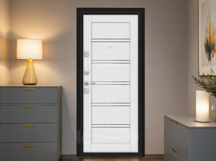 ДС Porta M-3 8/Л28 White Stark/Virgin MG/Лунный камень 205*98 Левая