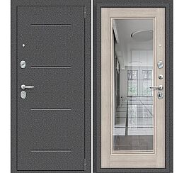 ДС Porta S-2P 104/П61 Cappuccino Veralinga R/Антик Серебро 205*88 Левая