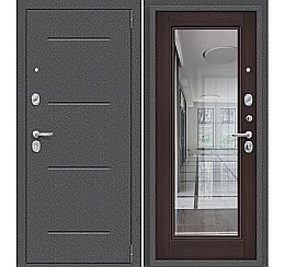 Дверь входная металлическая «Porta S-2P 104/П61» Антик Серебро/Wenge Veralinga
