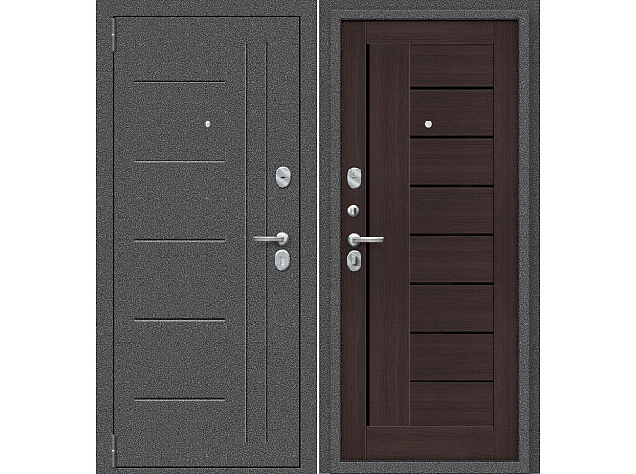 ДС Porta S-2P 109/П29 Wenge Veralinga BS/Антик Серебро 205*88 Левая