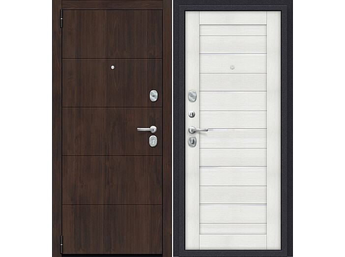 ДС Porta S-3P 4/П22 Almon 28/Bianco Veralinga WW/Лунный камень 205*88 Левая