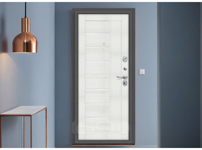 ДС Porta S-2P 109/П29 Bianco Veralinga WW/Антик Серебро 205*98 Левая